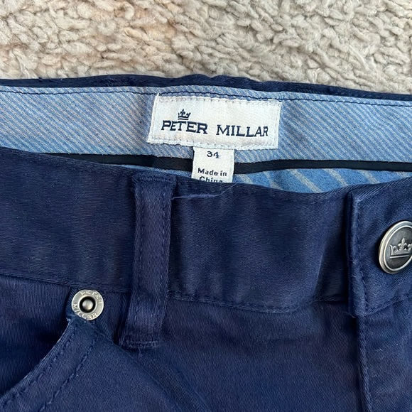 Peter Millar Ultimate Sateen 5- Pocket Pant Style #MF20B39 - Picture 6 of 7